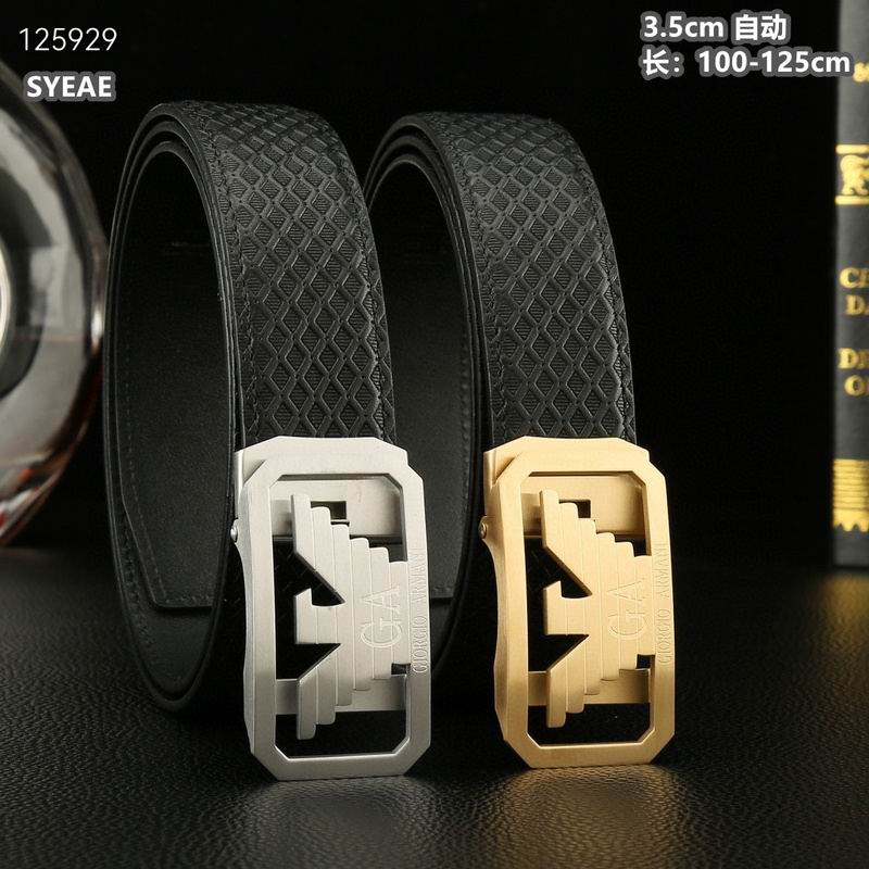 Armani belt 35mmX100-125cm 8L12